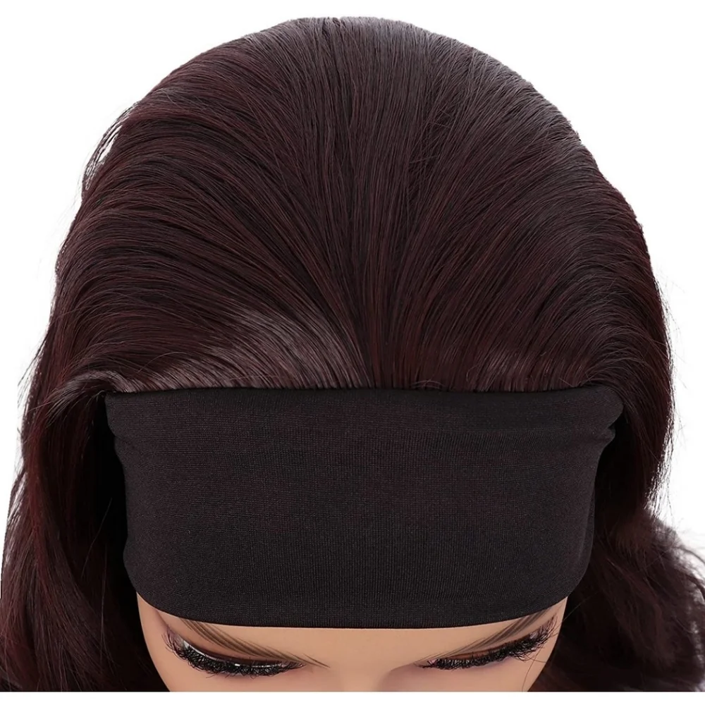 Blooming Hair Synthic Blend Headband Wig